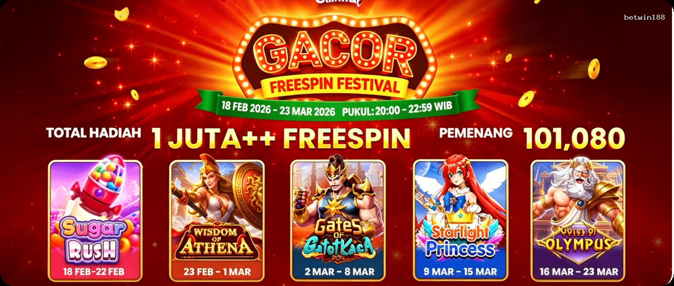 Login betwin188 Sekarang Bonus Melimpah